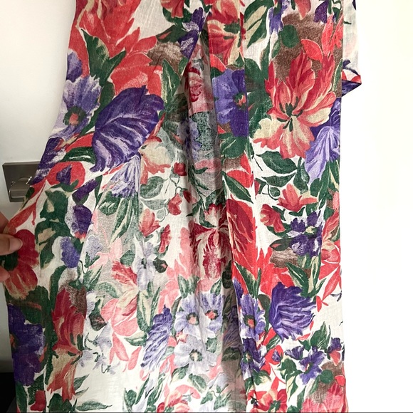 Just Bee Queen Sara floral purple dress size small NEW! New with tags! - Picture 9 of 17